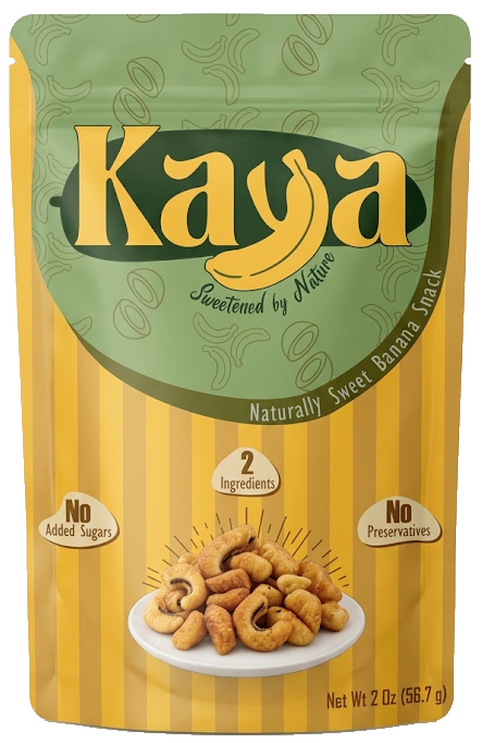 Kaya Original Banana Bites package